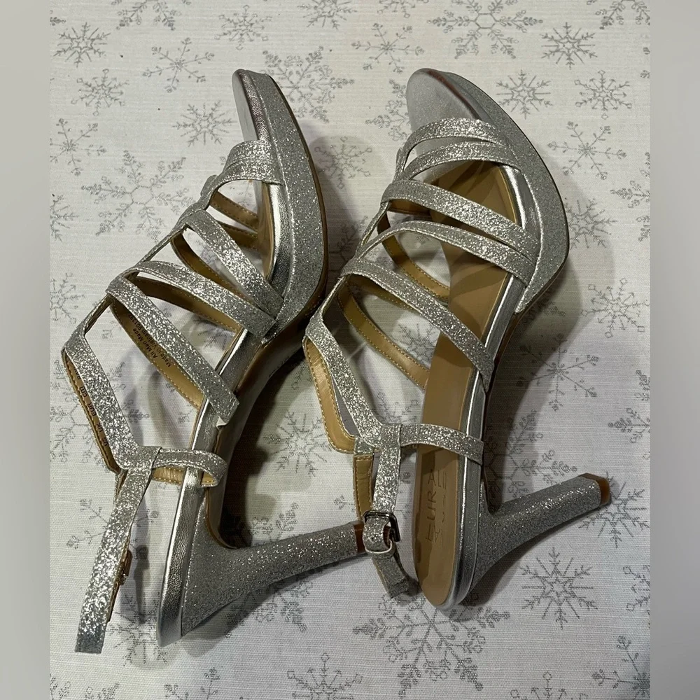 New Naturalizer Baylor Platform Dress Sandals Women - Size 12